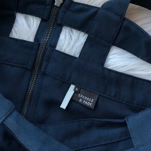 Urban Outfitters blue Suspender Cage Overall Skirt - Picture 5 of 8